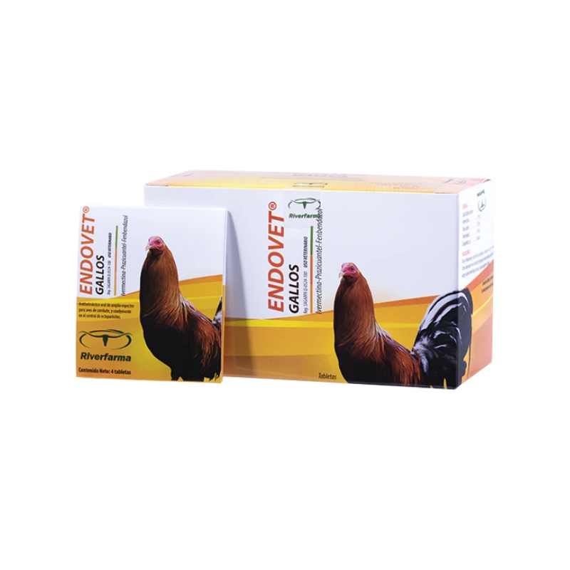 ENDOVET GALLOS CARTERA CON 4 TAB.