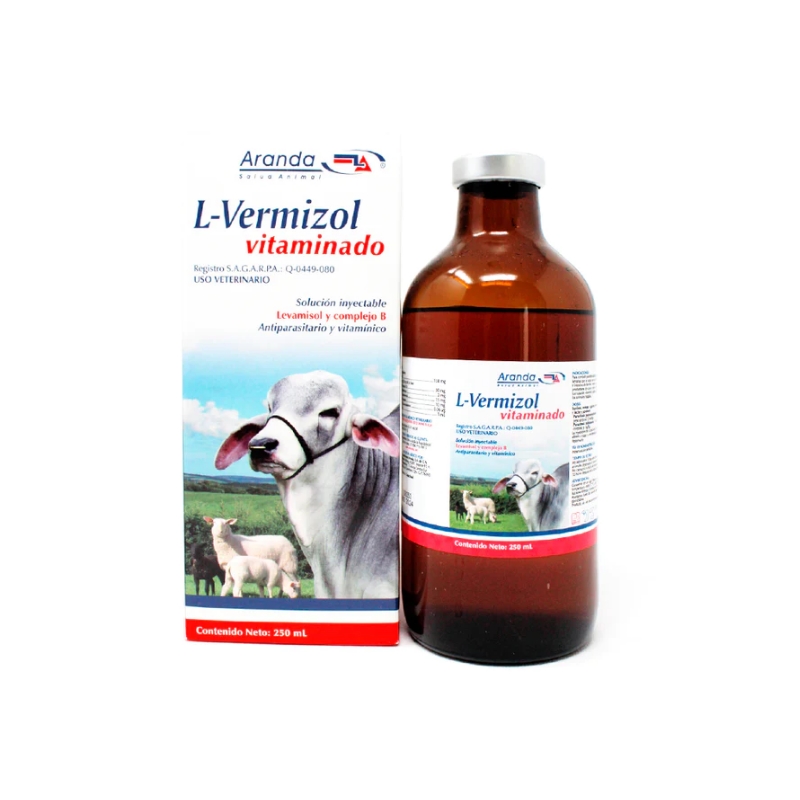 L-VERMIZOL VITAMINADO 250 ML.