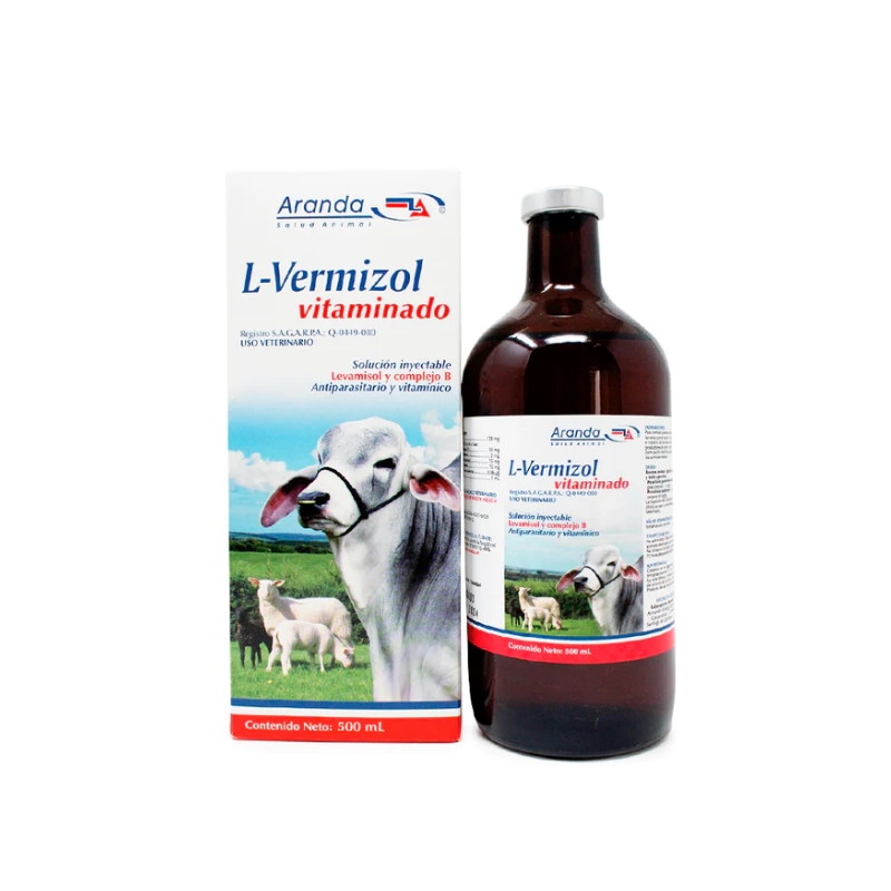 L-VERMIZOL VITAMINADO 500 ML.